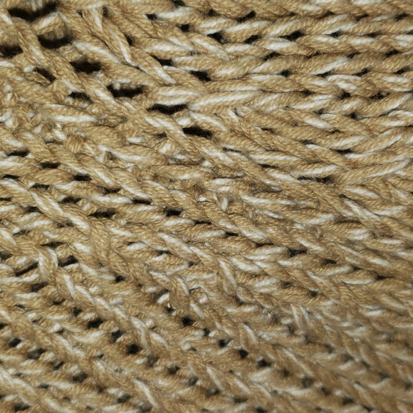 Michael Michael Kors tan knit oversized sweater XXS - Picture 5 of 8